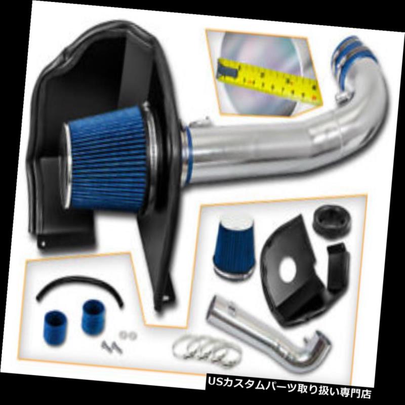 エアインテーク インナーダクト 14-18シボレーシルバラード1500 4.3L V6用ブルーエアインテークキット+ヒートシールド BLUE Air Intake Kit + Heat Shield For 14-18 Chevrolet Silverado 1500 4.3L V6 【並行輸入品】