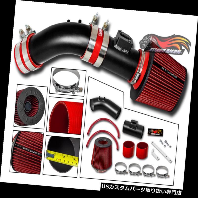 エアインテーク インナーダクト マットブラックショートRAMエアインテークキット+フィルター用04-07 Accord 2.4 SULEV L4 MATTE BLACK SHORT RAM AIR INTAKE KIT + FILTER For 04-07 Accord 2.4 SULEV L4 【並行輸入品】