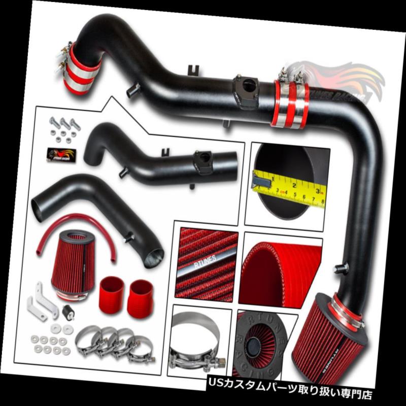 エアインテーク インナーダクト マットブラックコールドエアインテークキット+ドライフィルターサイオン05-06 tCクーペ2.4L L4 MATTE BLACK COLD AIR INTAKE KIT+DRY Filter Scion 05-06 tC Coupe 2.4L L4 【並行輸入品】