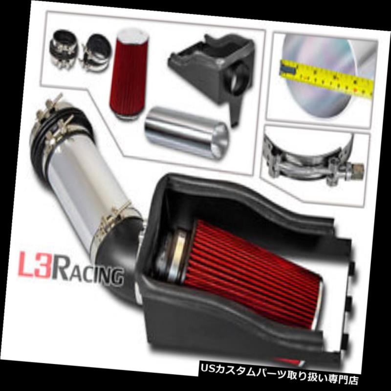 エアインテーク インナーダクト 99-03フォードエクスカーションF250 / F350 7.3 V 8用REDエアインテークキットシステム+ヒートシールド RED Air Intake Kit System+ Heat Shield For 99-03 Ford Excursion F250/F350 7.3 V8 【並行輸入品】