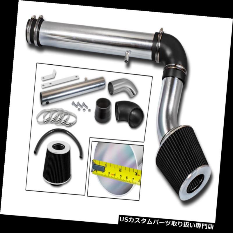 エアインテーク インナーダクト ブラックコールドエアインテークキット+ DODGE 05-10用チャージャーマグナム2.7L V6用エアフィルター BLACK COLD AIR INTAKE KIT + AIR FILTER FOR DODGE 05-10 Charger Magnum 2.7L V6 【並行輸入品】