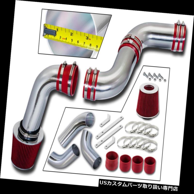 エアインテーク インナーダクト レッドコールドエアインテークキット+ドライフィルター99-07 GMC Sierra 1500 Classic 4.3 V6 OHV RED COLD AIR INTAKE KIT+DRY FILTER 99-07 GMC Sierra 1500 Classic 4.3 V6 OHV 【並行輸入品】