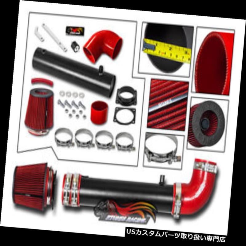 USエアインテーク インナーダクト 95-00フォードエクスプローラーレンジャー4.0L OHV V6用マットエアインダクションインテーク+フィルター MATTE AIR INDUCTION INTAKE + FILTER For 95-00 Ford Explorer Ranger 4.0L OHV V6 【並行輸入品】