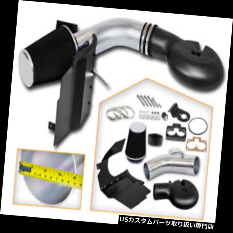 USエアインテーク インナーダクト ブラックコールドエアインテークキットヒートシールド97-98用ダッジダコタ5.2L 5.9L V8 BLACK COLD AIR INTAKE KIT+ HEAT SHIELD FOR 97-98 Dodge Dakota 5.2L 5.9L V8 【並行輸入品】