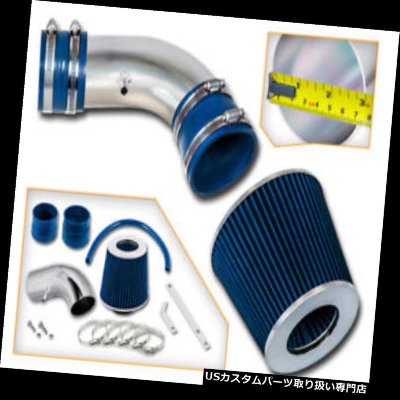USエアインテーク インナーダクト シボレー06-09 Impala SS V8 5.3L用RAM AIRインテークキット+ブルードライフィルター RAM AIR INTAKE KIT + BLUE DRY FILTER FOR Chevrolet 06-09 Impala SS V8 5.3L 【並行輸入品】