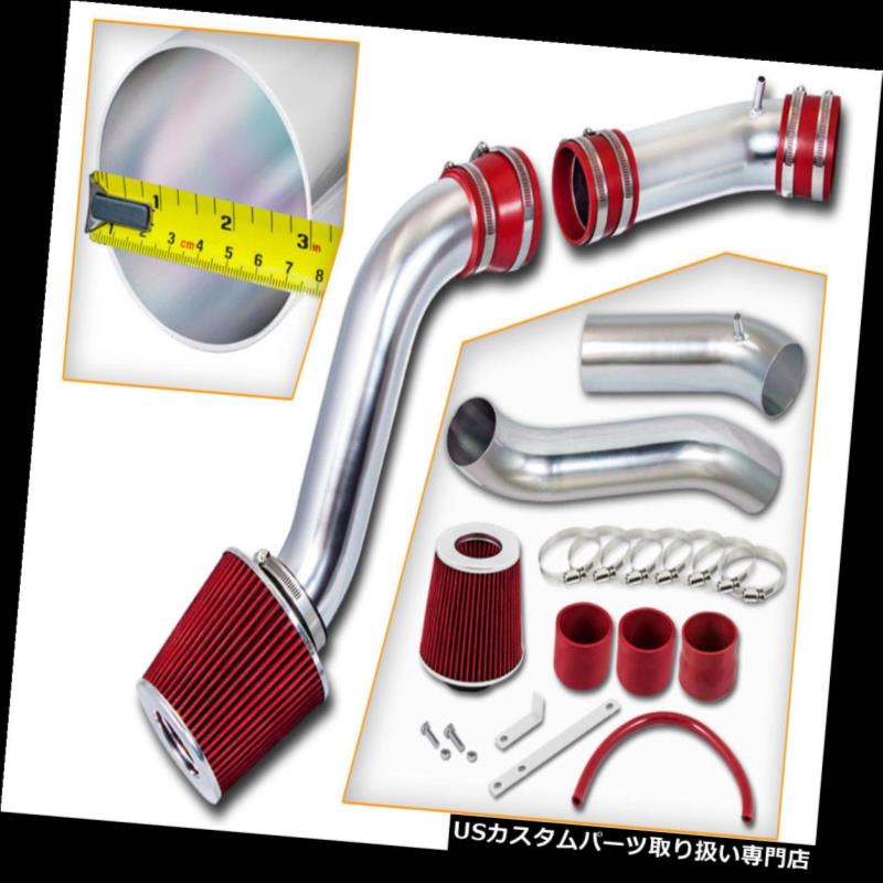 USエアインテーク インナーダクト 過給90-95フォードサンダーバード3.8L V6のための赤い冷気取り入れ口キット+フィルター RED Cold Air Intake Kit+Filter For 90-95 Ford Thunderbird 3.8L V6 Supercharged 【並行輸入品】