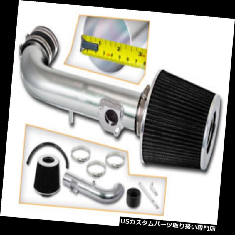 USエアインテーク インナーダクト 00-02トヨタカローラDOHC 1.8L L4用RAMエアインテークキット+ブラックドライフィルター RAM AIR INTAKE Kit + BLACK Dry Filter For 00-02 Toyota Corolla DOHC 1.8L L4 【並行輸入品】