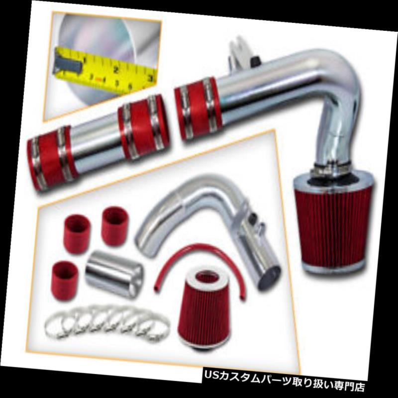USエアインテーク インナーダクト 赤い寒い空気の取り込み+ドッジ00-05用ドライフィルターNEON 2.0L ES SXT R / T RED COLD AIR INTAKE + DRY FILTER FOR DODGE 00-05 NEON 2.0L ES SXT R/T 【並行輸入品】