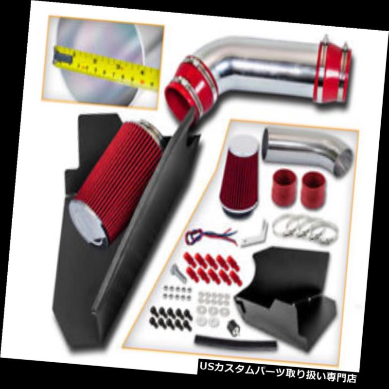 USエアインテーク インナーダクト 96-99 C / K 1500用冷たい空気吸入キット+熱シールドフィルター1500シャイアンタホV8 COLD AIR INTAKE KIT+HEAT SHIELD FILTER FOR 96-99 C/K 1500 Cheyenne Tahoe V8 【並行輸入品】