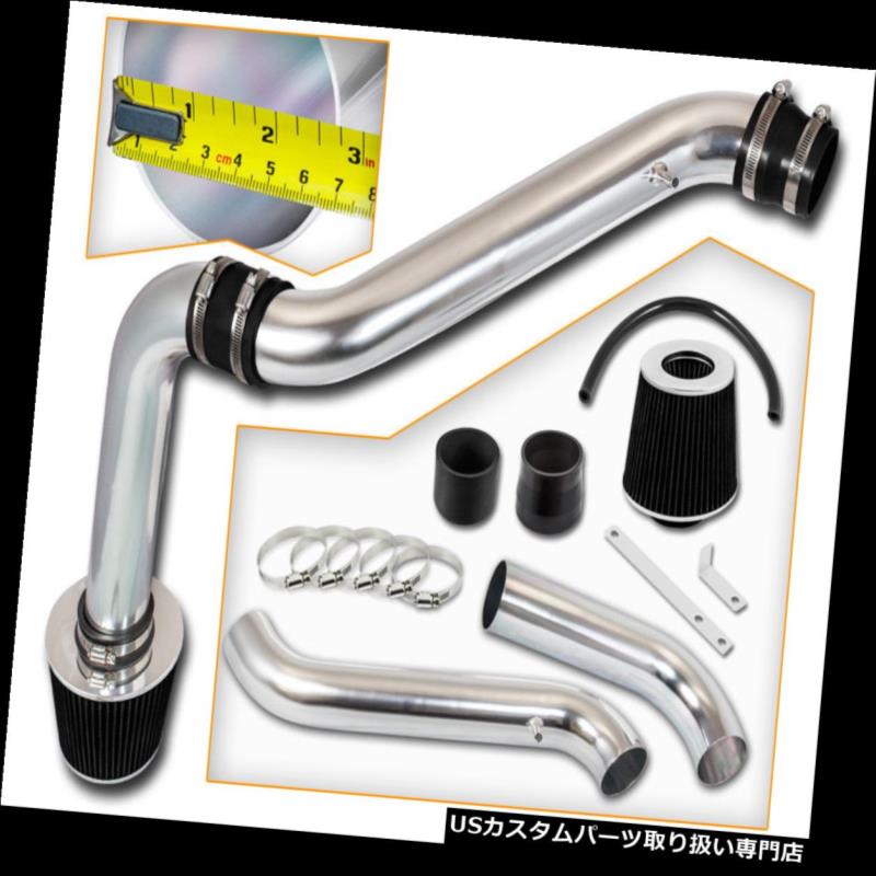 USエアインテーク インナーダクト ホンダ94-02アコードL4 DX LX EX SE 2.2L 2.3L用ブラックコールドエアインテーク+ドライフィルター BLACK COLD AIR INTAKE+DRY FILTER FOR HONDA 94-02 ACCORD L4 DX LX EX SE 2.2L 2.3L 【並行輸入品】