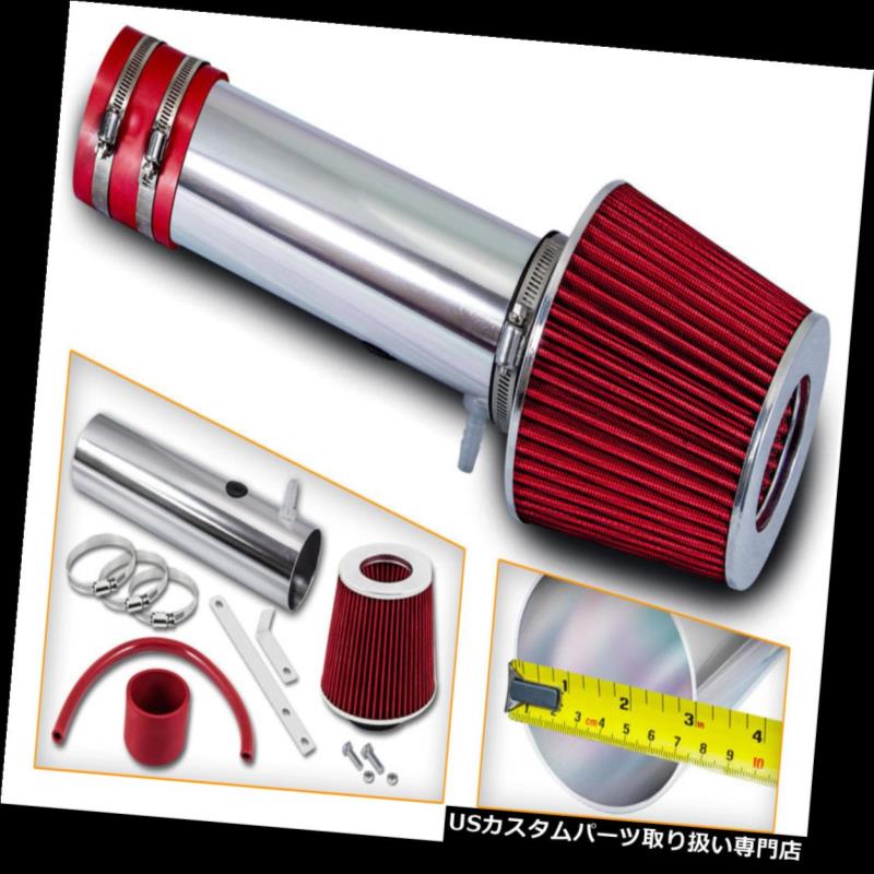 エアインテーク インナーダクト ショートラムエアインテークキット+ 05-06ホンダオデッセイ3.5 V 6用REDフィルター Short Ram Air Intake Kit +RED Filter For 05-06 Honda Odyssey 3.5 V6 【並行輸入品】