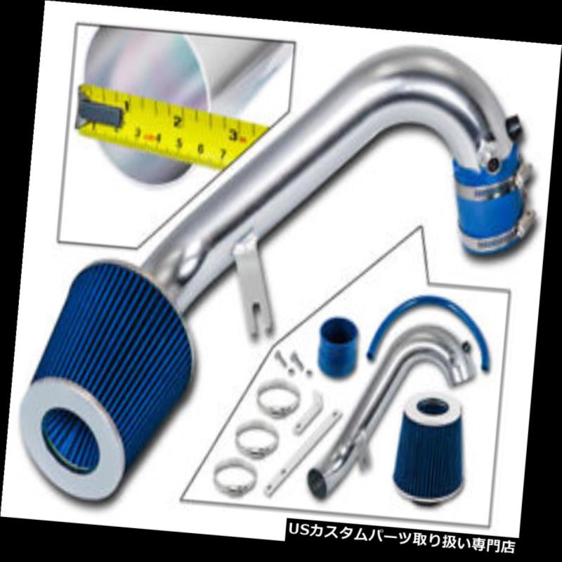エアインテーク インナーダクト 01-05シビックDX / LX / EX 1.7L L4用スポーツエアインテークキット+ブルーコーンフィルター SPORT AIR INTAKE KIT + BLUE CONE FILTER FOR 01-05 CIVIC DX/LX/EX 1.7L L4 【並行輸入品】