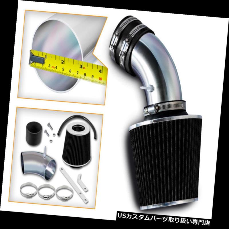 エアインテーク インナーダクト 93-98 VWゴルフジェッタカブリオ2.0L L4用ショートラムエアインテークキット+ブラックフィルター Short Ram Air Intake Kit+ BLACK Filter For 93-98 VW Golf Jetta Cabrio 2.0L L4 【並行輸入品】