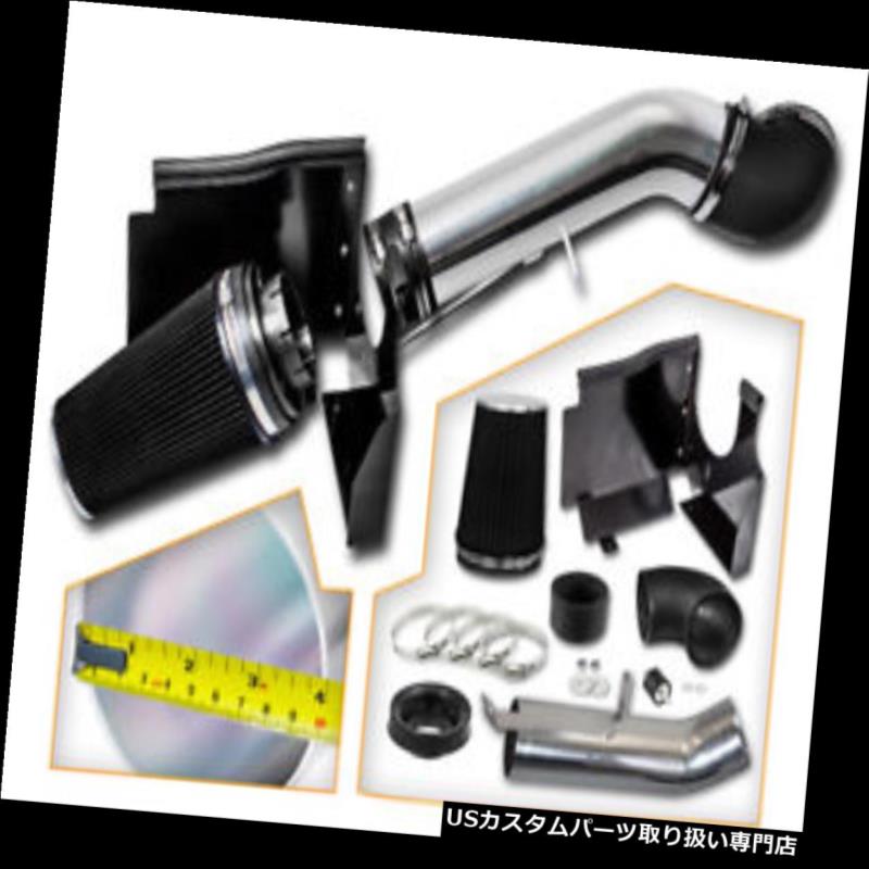 エアインテーク インナーダクト 02-06 Tahoe Avalanche V8 4.8L 5.3L用コールドヒートシールドエアインテークキットブラック Cold Heat Shield Air Intake Kit BLACK For 02-06 Tahoe Avalanche V8 4.8L 5.3L 【並行輸入品】