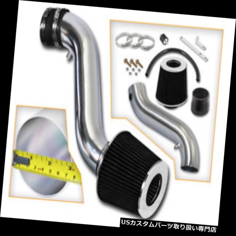 エアインテーク インナーダクト 05-09充電器マグナム3.5L V6のための空気誘導吸入キット+ブラックドライフィルター AIR INDUCTION INTAKE KIT + BLACK DRY FILTER FOR 05-09 Charger Magnum 3.5L V6 【並行輸入品】