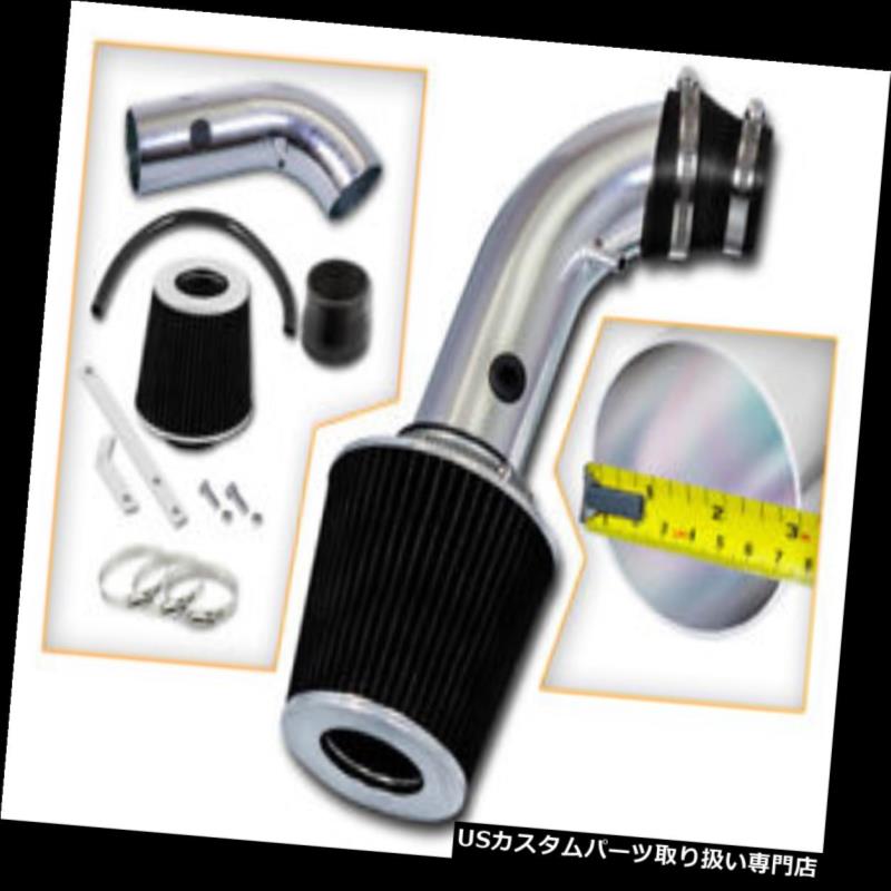 エアインテーク インナーダクト 00-02大宇Lanos 1.5L 1.6L L4のためのスポーツの吸気系統+黒い乾燥したフィルター Sport Air Intake System + BLACK Dry Filter For 00-02 Daewoo Lanos 1.5L 1.6L L4 【並行輸入品】