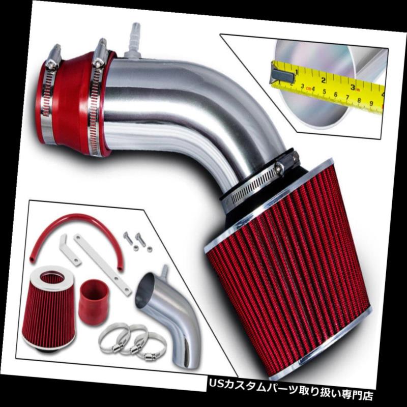 エアインテーク インナーダクト 11-13ヒュンダイアクセントVeloster 1.6 L'4 RAMエアインテークキット+レッドフィルター用 For 11-13 Hyund Accent Veloster 1.6 L4 RAM AIR INTAKE KIT +RED FILTER 【並行輸入品】