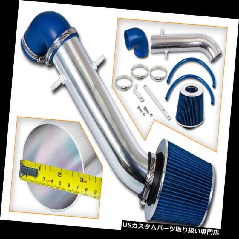 エアインテーク インナーダクト 91-95 JEEPラングラー2.5 L4＆amp; A 4.0 I6ショートRAMエアインテークキット+ブルーフィルター 91-95 JEEP Wrangler 2.5 L4 & 4.0 I6 SHORT RAM AIR INTAKE KIT + BLUE FILTER 【並行輸入品】