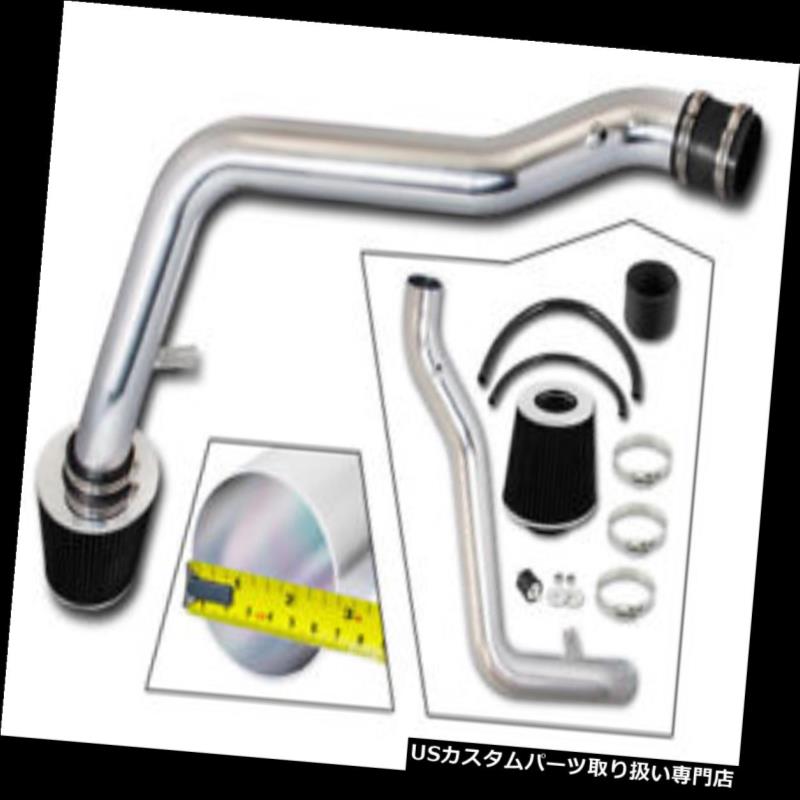 エアインテーク インナーダクト 90-93積分LS RS GS GSRのための黒い冷たい空気の導入のキット+乾燥したフィルター BLACK COLD AIR INDUCTION INTAKE KIT + DRY FILTER FOR 90-93 INTEGRA LS RS GS GSR 【並行輸入品】