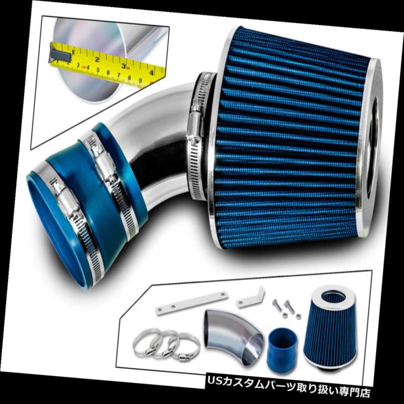 エアインテーク インナーダクト 04-06 BMW X 5 E 53 3.0 L 4.4 L 4.6 L 4.8 L用ショートラム空気取り入れキット+ブルーフィルター Short Ram Air Intake Kit + BLUE Filter For 04-06 BMW X5 E53 3.0L 4.4L 4.6L 4.8L 【並行輸入品】
