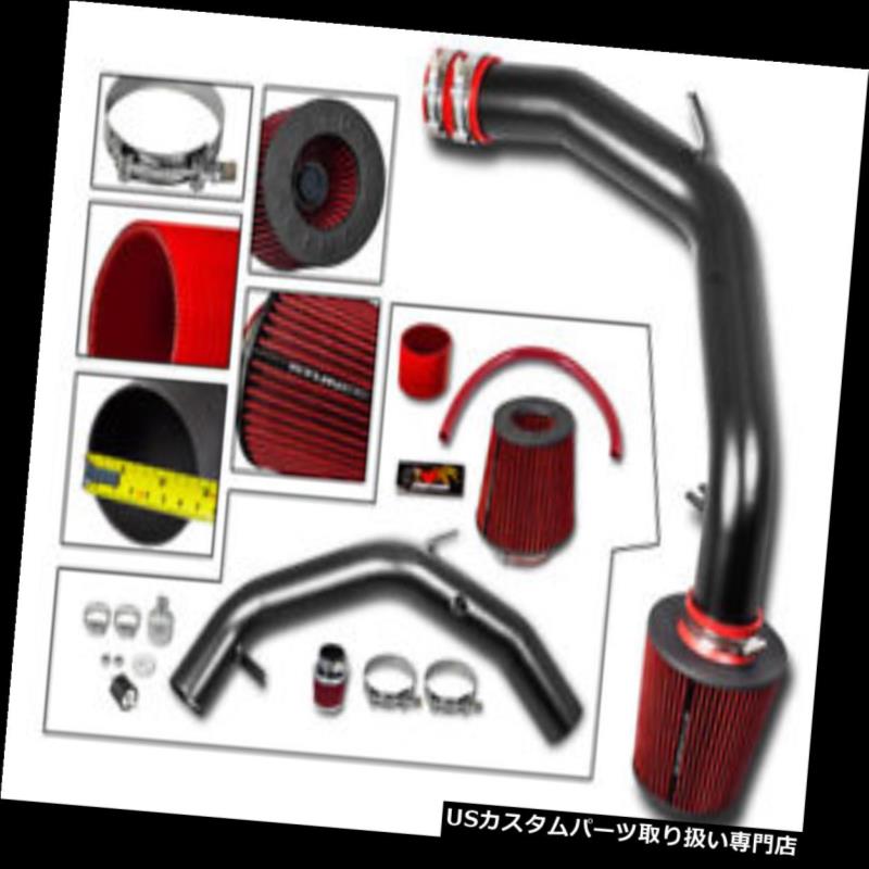 エアインテーク インナーダクト マットブラックコールドインダクションエアインテーク+ドライフィルター99-05ゴルフジェッタMK4 1.8T 2.0L MATTE BLACK COLD INDUCTION AIR INTAKE +DRY FILTER 99-05 Golf Jetta MK4 1.8T 2.0L 【並行輸入品】