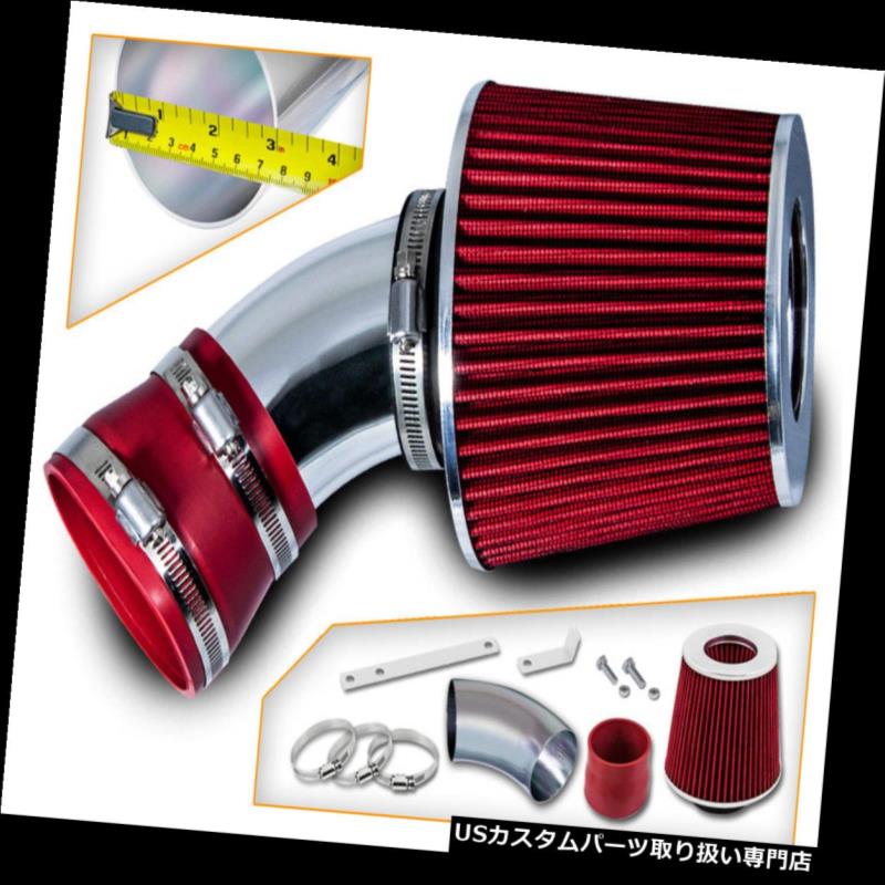 エアインテーク インナーダクト 00-03 BMW X 5 E 53 3.0 L 4.4 L 4.6 L 4.8 L用ショートラム空気取り入れキット+赤フィルター Short Ram Air Intake Kit + RED Filter For 00-03 BMW X5 E53 3.0L 4.4L 4.6L 4.8L 【並行輸入品】