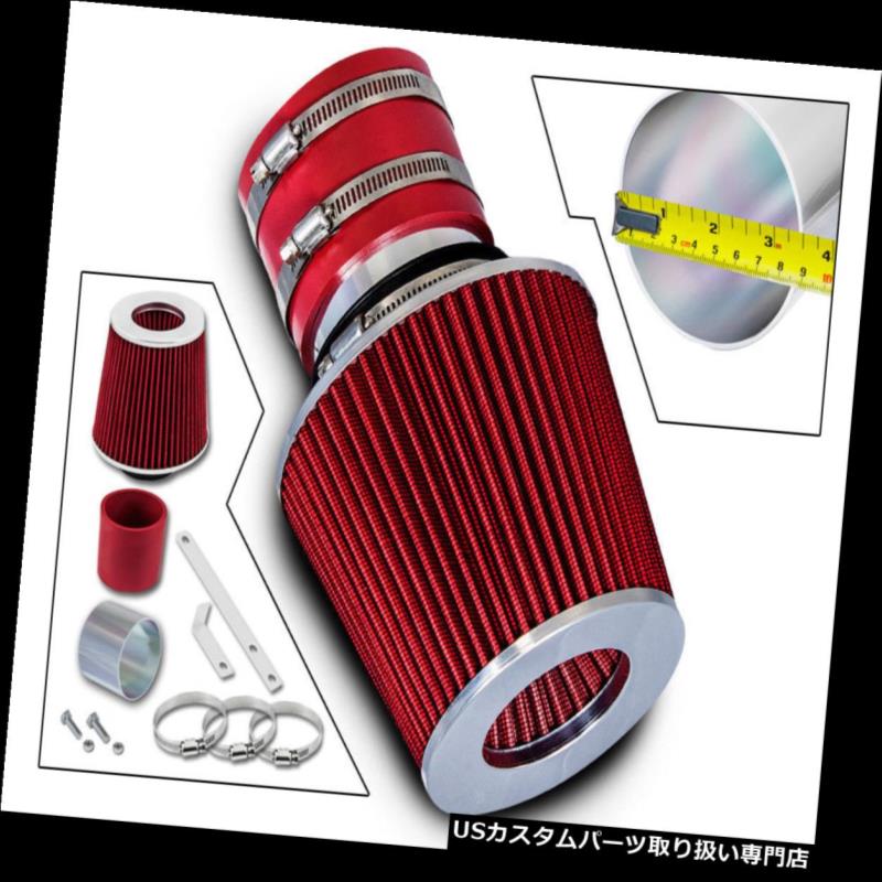エアインテーク インナーダクト 03-06 Kia Sorento EX LX 3.5 V 6ショートラムエアインテークキット+ REDフィルター用 For 03-06 Kia Sorento EX LX 3.5 V6 Short Ram Air Intake Kit+ RED Filter 【並行輸入品】