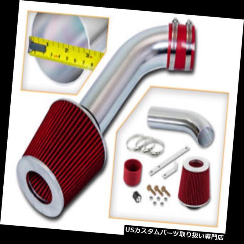 エアインテーク インナーダクト 97-03のためのスポーツの吸気+赤の乾燥フィルターDurango Dakota 3.2L 3.9L 5.2L 5.9L SPORT AIR INTAKE + RED DRY FILTER FOR 97-03 Durango Dakota 3.2L 3.9L 5.2L 5.9L 【並行輸入品】