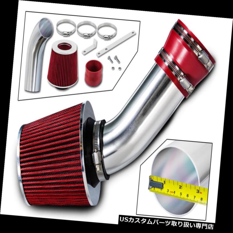 エアインテーク インナーダクト 98-02メルセデスE320 E430 ML320 CLK320 / 97 E420用RAM AIRインテークキット+レッドフィルター RAM AIR INTAKE KIT+RED FILTER FOR 98-02 Mercedes E320 E430 ML320 CLK320/97 E420 【並行輸入品】