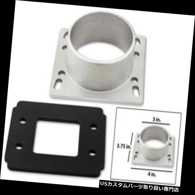 USエアインテーク インナーダクト 88-97 MX6 626 2.0L 2.2L用エアインテークMAFマスエアフローセンサーアダプタープレート Air Intake MAF Mass Air Flow Sensor Adapter Plate For 88-97 MX6 626 2.0L 2.2L 【並行輸入品】