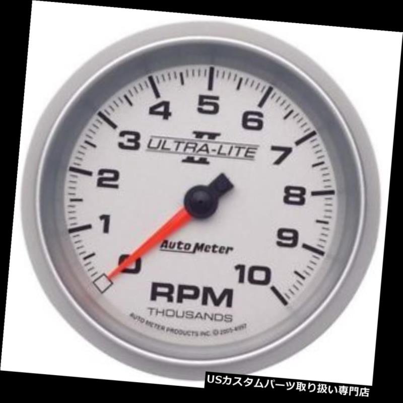 USタコメーター オートメーター4997ウルトラライトII空芯インダッシュタコート、10k、3-3 / 8インチ Auto Meter 4997 Ultra-Lite II Air-Core In-Dash Tach, 10k, 3-3/8 Inch 【並行輸入品】 57,420円