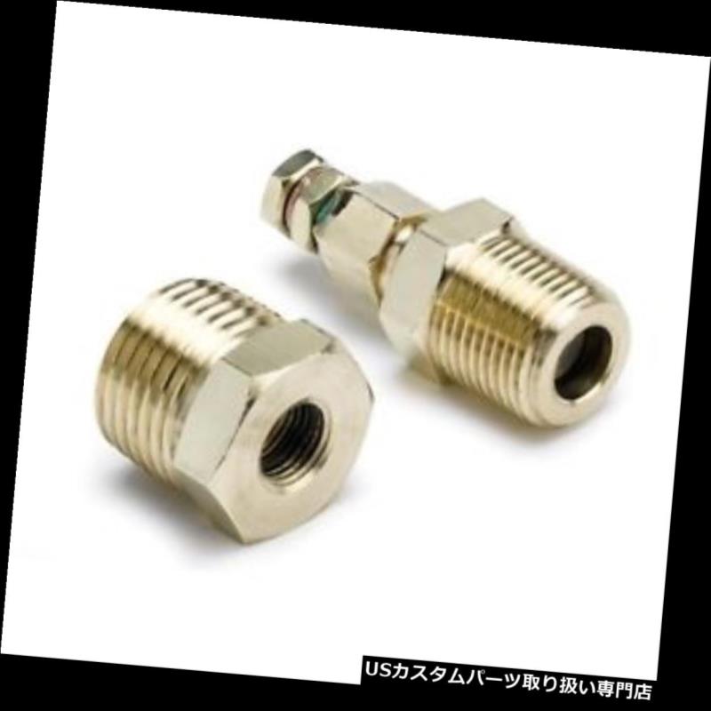 USタコメーター 自動温度計2254センダーと電気温度用継手。 ゲージ Auto Meter 2254 Sender and Fittings for Electric Temp. Gauges 【並行輸入品】