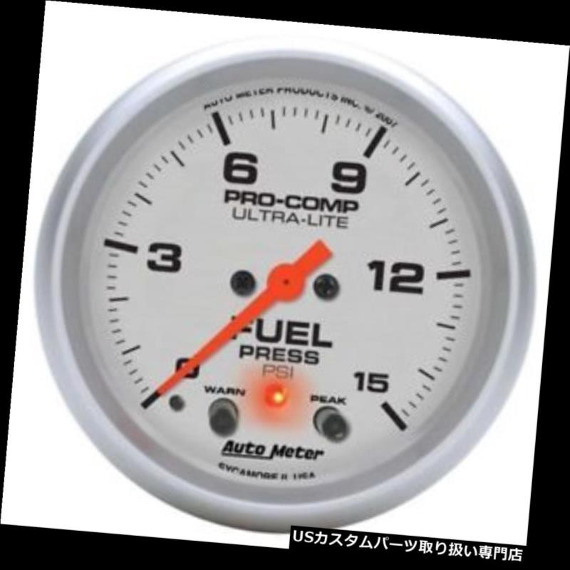 Gauge World倉庫 オートメーター4470超軽量デジタルステッパーモーター燃料プレゲージ Ultra Lite Pres Motor メーター Digital Usタコメーター Fuel Stepper タコメーター パーツ 車用品 Auto Meter 4470 Pres店車用品 バイク用品 Www Tefiowa Org