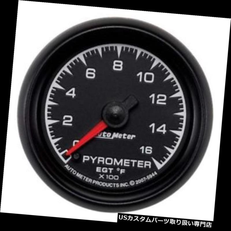 USタコメーター オートメーター5944 ESデジタルステッピングモーターパイロメータゲージ、2-1 / 16インチ Auto Meter 5944 ES Digital Stepper Motor Pyrometer Gauge, 2-1/16 Inch 【並行輸入品】