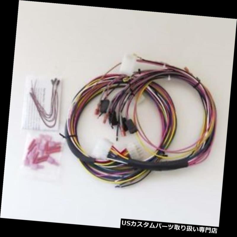 USタコメーター LEDメーター付きオートメーター2198ユニバーサルゲージワイヤーハーネス Auto Meter 2198 Universal Gauge Wire Harness with LED Indicators 【並行輸入品】