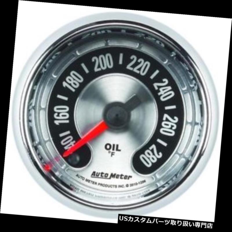 USタコメーター 自動メーター1256アメリカの筋肉デジタルステッパーモーターオイルPSIゲージ Auto Meter 1256 American Muscle Digital Stepper Motor Oil PSI Gauge 【並行輸入品】