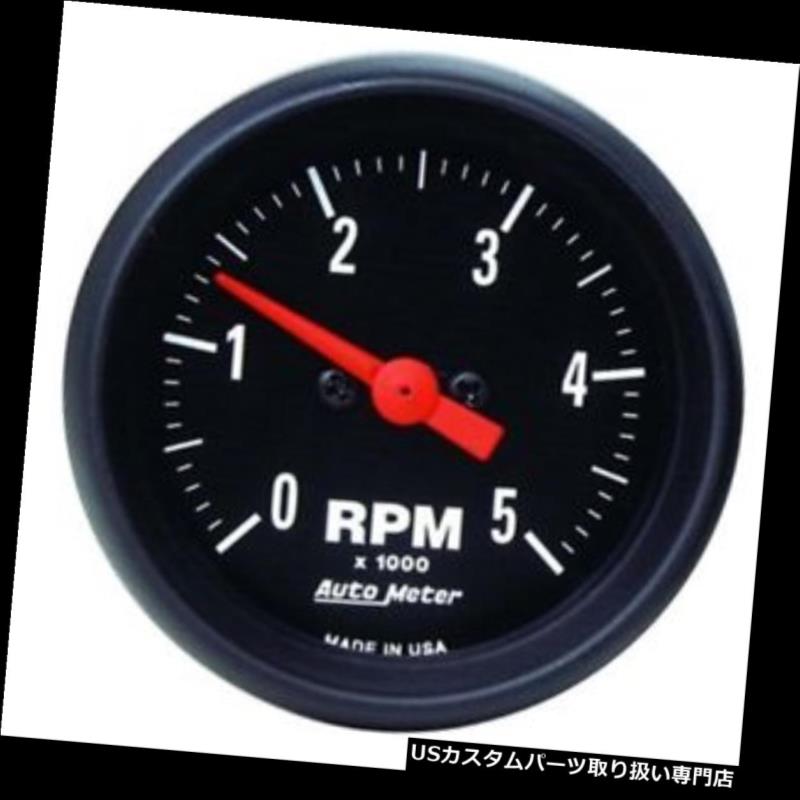 USタコメーター オートメーター2697 Zシリーズエアコアインダッシュタコート、5k RPM、2-1 / 16インチ Auto Meter 2697 Z-Series Air-Core In-Dash Tach, 5k RPM, 2-1/16 Inch 【並行輸入品】
