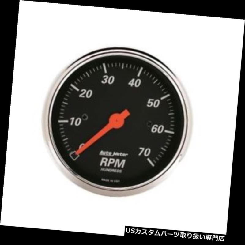 USタコメーター オートメーター1478デザイナーブラックエアコアインダッシュタコメーターゲージ Auto Meter 1478 Designer Black Air-Core In-Dash Tachometer Gauge 【並行輸入品】