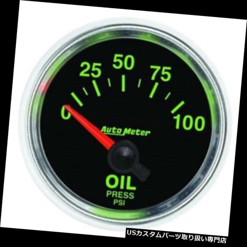 USタコメーター オートメーター3827 GS空芯油圧ゲージ、2-1 / 16インチ Auto Meter 3827 GS Air-Core Oil Pressure Gauge, 2-1/16 Inch 【並行輸入品】