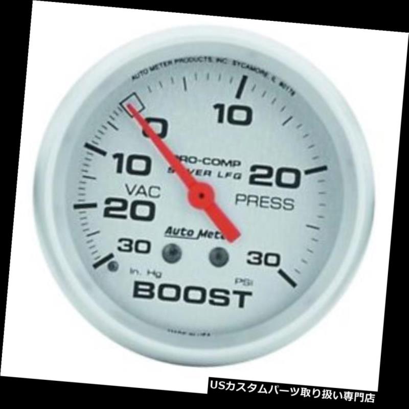 USタコメーター オートメーター4603ウルトラライトメカニカルブースト/真空計、2-5 / 8インチ Auto Meter 4603 Ultra-Lite Mechanical Boost/Vacuum Gauge, 2-5/8 Inch 【並行輸入品】