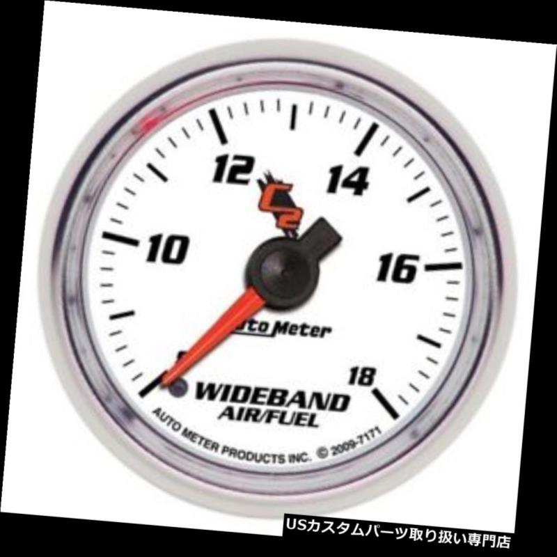 USタコメーター オートメーター7171 C2デジタルステッピングモーター広帯域空燃比ゲージ Auto Meter 7171 C2 Digital Stepper Motor Wideband Air/Fuel Ratio Gauge 【並行輸入品】 53,592円