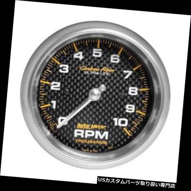 USタコメーター オートメーター4798カーボンファイバー空芯インダッシュタコメーターゲージ Auto Meter 4798 Carbon Fiber Air-Core In-Dash Tachometer Gauge 【並行輸入品】