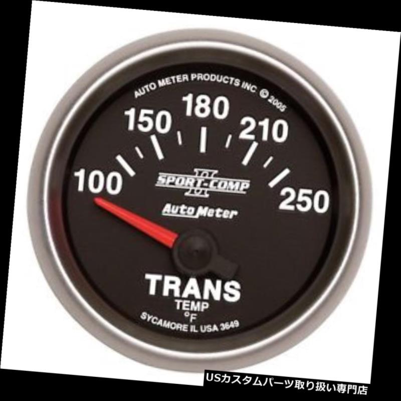 USタコメーター AutoMeter 3649 Sport-Comp II電気伝送温度計 AutoMeter 3649 Sport-Comp II Electric Transmission Temperature Gauge 【並行輸入品】