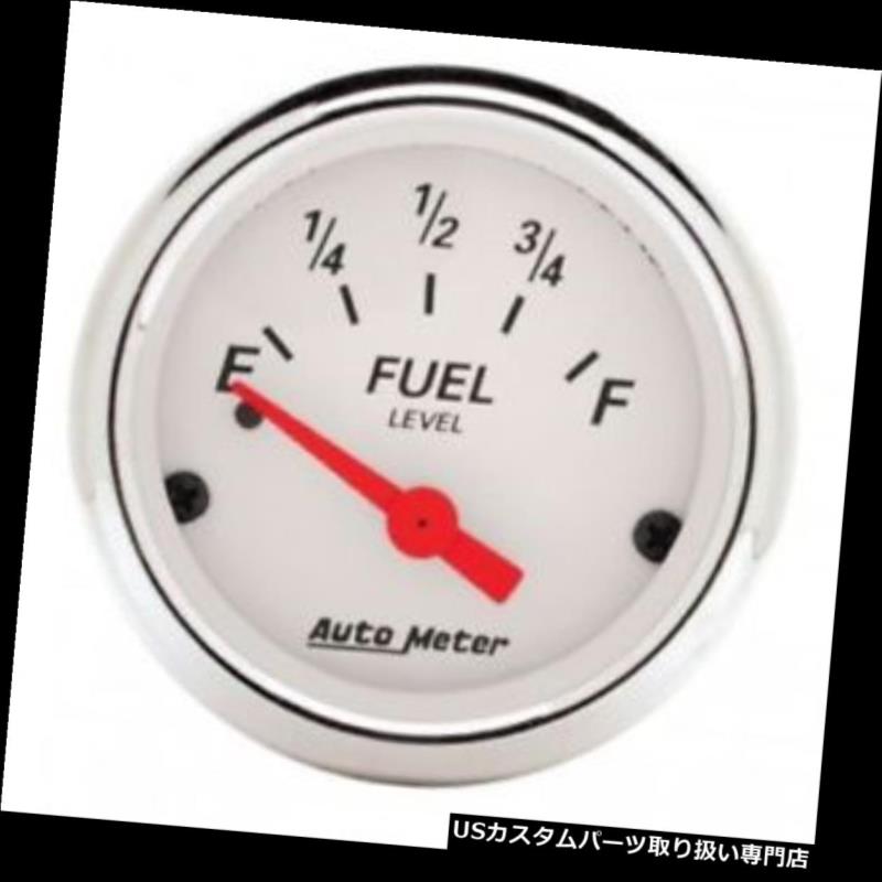 USタコメーター オートメーター5716ファントム空芯電気式燃料残量計、2-1 / 16インチ。 Auto Meter 5716 Phantom Air-Core Electric Fuel Level Gauge, 2-1/16 In. 【並行輸入品】