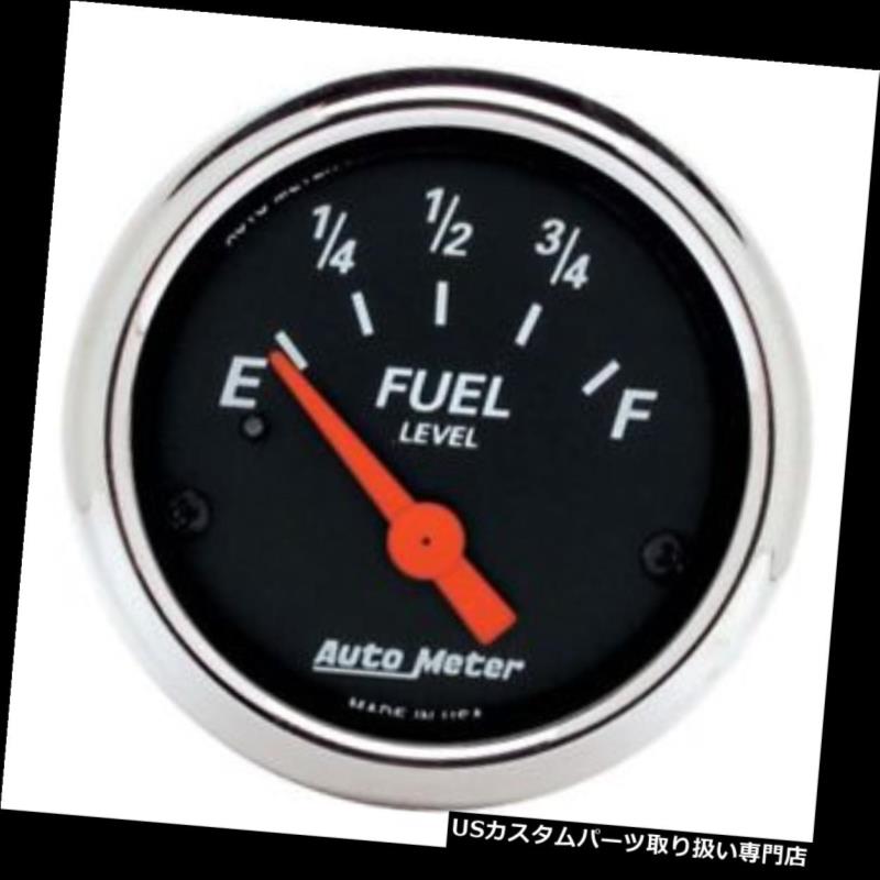 USタコメーター オートメーター2642 Zシリーズ空芯燃料レベルゲージ、2-1 / 16インチ Auto Meter 2642 Z-Series Air-Core Fuel Level Gauge, 2-1/16 Inch 【並行輸入品】
