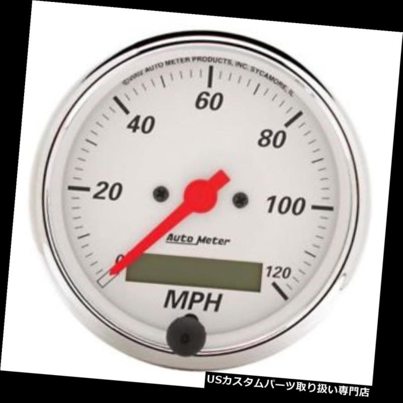 USタコメーター オートメーター1388北極白空芯スピードメーターゲージ Auto Meter 1388 Arctic White Air-Core Speedometer Gauge 【並行輸入品】 43,098円