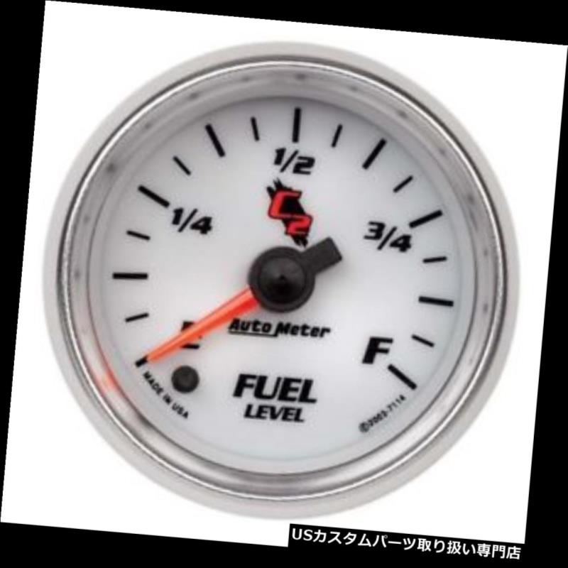 超新作 Digital C2 7114 Meter Auto 16インチ C2デジタルステッピングモーターの燃料レベルゲージ 2 1 自動メーター7114 Usタコメーター Stepper Inch 2 1 16 Gauge Level Fuel Motor Usdm 0153 66 Bronze Qa