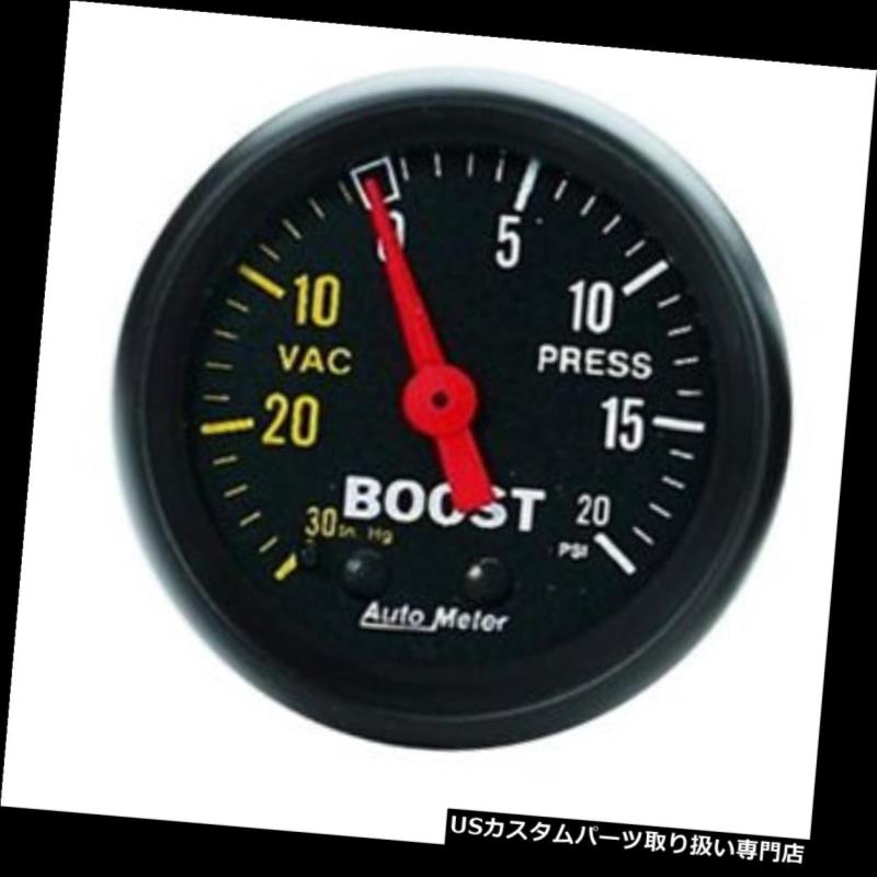 USタコメーター オートメーター2601 Zシリーズメカニカルブースト/真空計、2-1 / 16インチ Auto Meter 2601 Z-Series Mechanical Boost/Vacuum Gauge, 2-1/16 Inch 【並行輸入品】
