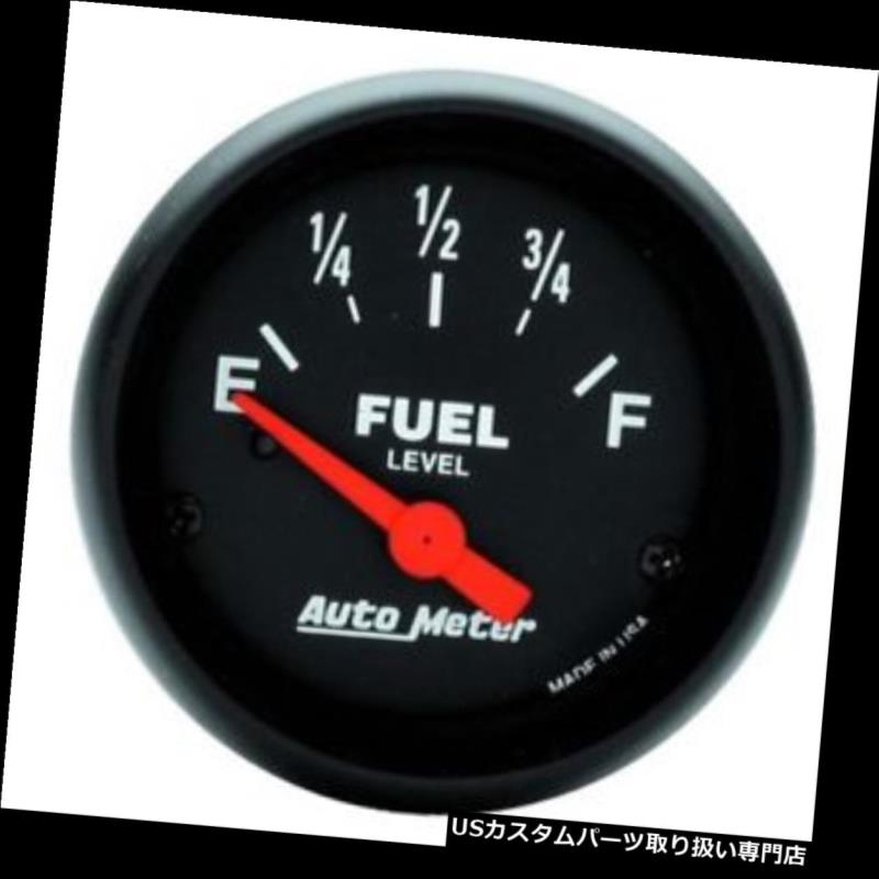 USタコメーター オートメーター2643 Zシリーズ空芯燃料レベルゲージ、2-1 / 16インチ Auto Meter 2643 Z-Series Air-Core Fuel Level Gauge, 2-1/16 Inch 【並行輸入品】