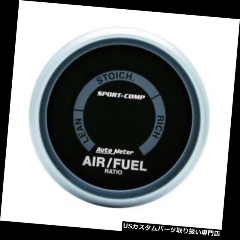 USタコメーター オートメーター3375スポーツコンプデジタルナローバンド空燃比ゲージ Auto Meter 3375 Sport-Comp Digital Narrowband Air/Fuel Ratio Gauge 【並行輸入品】